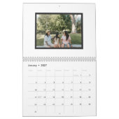 Klassischer Schwarz-Weiß-Kalender Kalender (Jan 2027)
