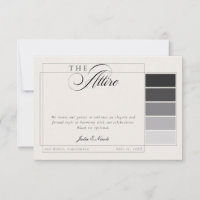 Klassischer Schwarzer Elfenbein-Kalligrafie-Formal