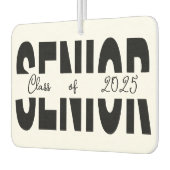 Klassischer schwarzer Rang Autolufterfrischer (Links)