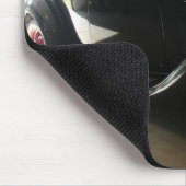 Klassischer schwarzer Wagen Mousepad (Ecke)