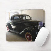 Klassischer schwarzer Wagen Mousepad (Mit Mouse)