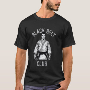 Klassischer Schwarzgürtel-Club Vintage Karate Taek T-Shirt