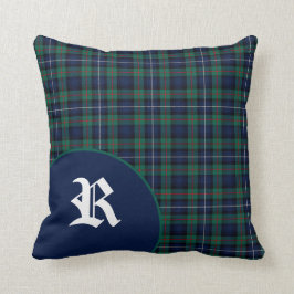 Klassischer ScottishRobertsontartan-kariertes Kissen