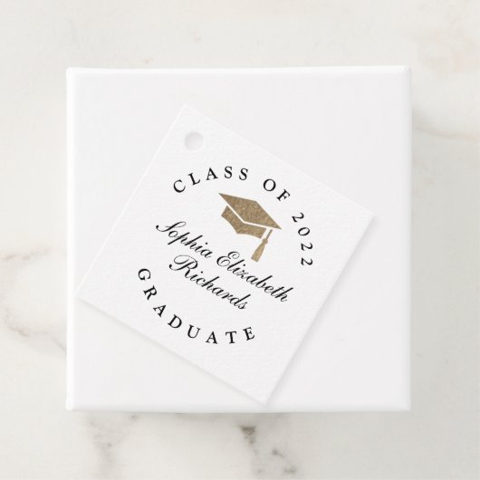 Klassischer Script-Abschluss Geschenkanhänger (Beispiel)