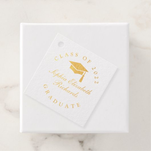 Klassischer Script-Abschluss Geschenkanhänger (Mit Box)