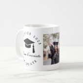 Klassischer Script-Abschluss mit Bild Kaffeetasse (Vorderseite Links)