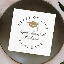 Klassischer Script Schwarz-Weiß-Abschluss