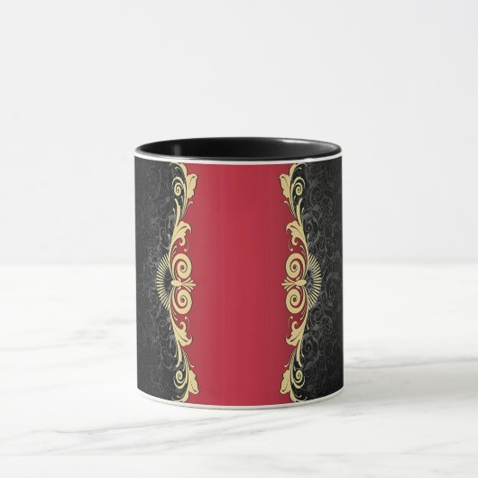 Klassischer Scrollwork-Stil Tasse (Zentrum)