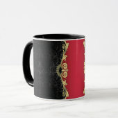 Klassischer Scrollwork-Stil Tasse (Vorderseite Links)