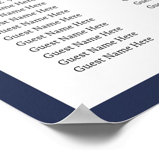 Klassischer Seefahrer Poster (Ecke)