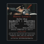 Klassischer Shave, Männerwerbung Flyer<br><div class="desc">Classic Shave,  Männerbücher,  die Flyer beim Business Card Store werben.</div>
