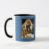 Klassischer "Sistine Madonna" RAPHAEL (circa 1513) Tasse (Links)