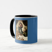 Klassischer "Sistine Madonna" RAPHAEL (circa 1513) Tasse (Vorderseite Links)