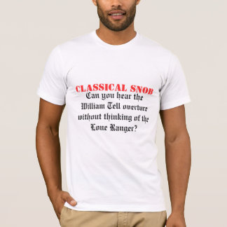 Klassischer Snob. Können Sie den William hören, T-Shirt