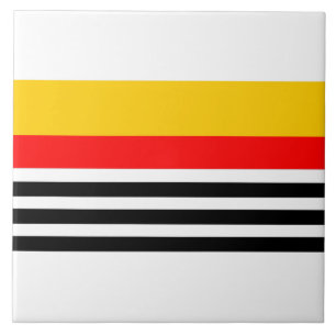 Klassischer spanischer Streifen Fliese