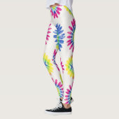 Klassischer Spiral-Gefärbte Krawatte-Effekt Nahtlo Leggings (Links)