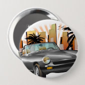 Klassischer Sportwagen Button (Vorne & Hinten)