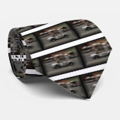 Klassischer Sportwagen Krawatte (Gerollt)