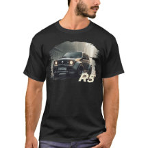 Klassischer Sportwagen zum Shirt Renault R5