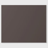 Klassischer Stapel: Dunkelbraune Papierrolle Geschenkpapier (Flach)