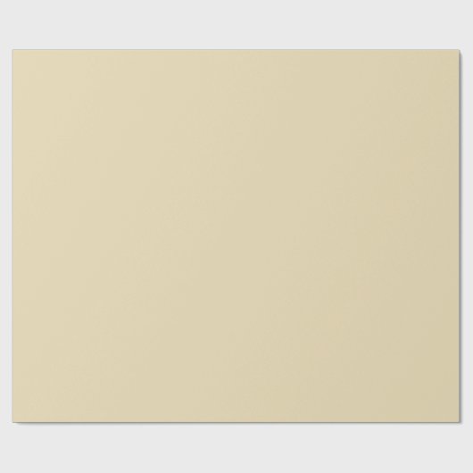 Klassischer Stapel: Vanilla Cream Wrapping Paper R Geschenkpapier (Flach)