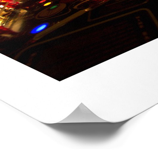 Klassischer Stern Pinball Poster (Ecke)