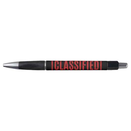 Klassischer Stift mit schwarzem Stempel (Vorderseite)