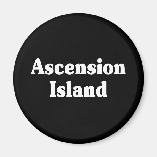 Klassischer Stil auf der Insel Ascension Magnet (Vorne)