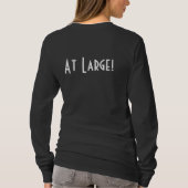 Klassischer Stil in Schwarz T-Shirt (Rückseite)