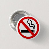 Klassischer Stil Nichtraucher Button (Vorne & Hinten)