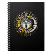Klassischer Stil Sun&Moon&Star Divination Astrolog Notizblock (Vorderseite)