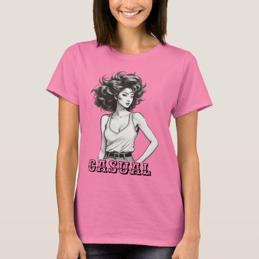 Klassischer Stil T-Shirt (Vorderseite)