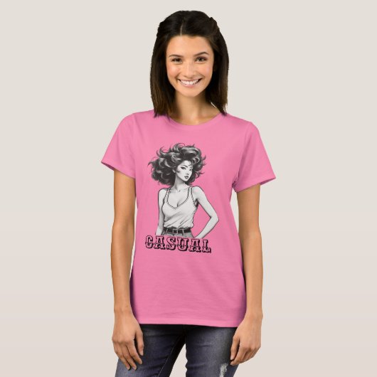 Klassischer Stil T-Shirt (Vorne ganz)