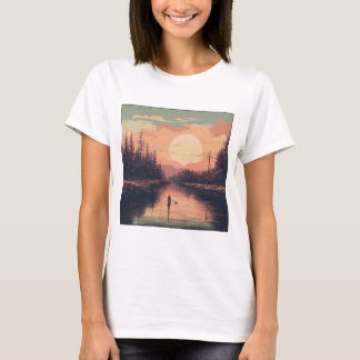 Klassischer Stil trifft auf moderne Kleidung T-Shirt