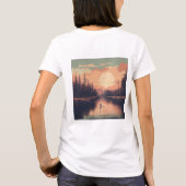 Klassischer Stil trifft auf moderne Kleidung T-Shirt (Rückseite)