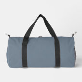 Klassischer Stone Gray Athletic Duffle Bag (Vorderseite)