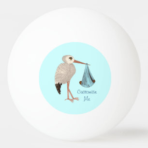 Klassischer Storch (blaue) 2 Tischtennisball