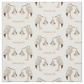 Klassischer Storch (neutral) 2 Stoff (Muster)