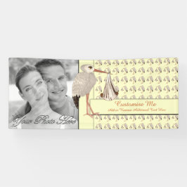 Klassischer Storch (unterwegs Baby) Neutral 2 Banner