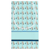 Klassischer Stork (blau) 2 Kleine Geschenktüte (Rückseite)