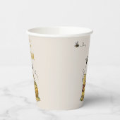 Klassischer Storybook Bear Baby Shower Cup Pappbecher (Links)