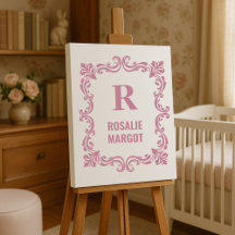 Klassischer Storybook-Heritage-Crest-Name-Ton