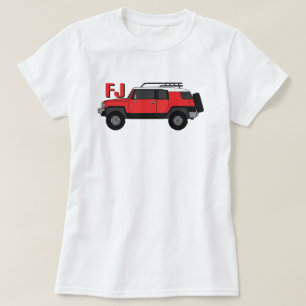 KLASSISCHER SUV T - SHIRT TOYOTA FJ KREUZER-