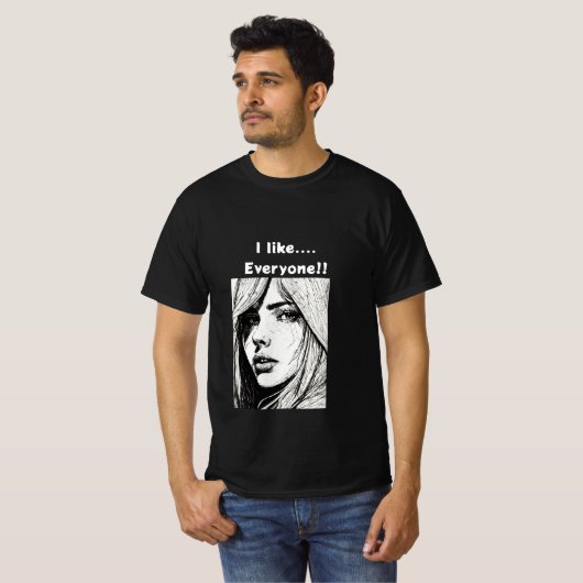 Klassischer T - Shirt (Vorne ganz)