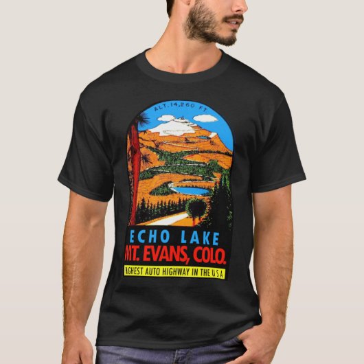 Klassischer T - Shirt an der Ostküste (Vorderseite)