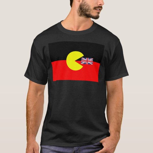 Klassischer T - Shirt der australischen Aborigine- (Vorderseite)