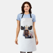 Klassischer T - Shirt der Heiligen Kuh Schürze (Getragen)