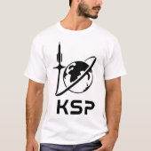 Klassischer T - Shirt der KSP Space Agency (Vorderseite)