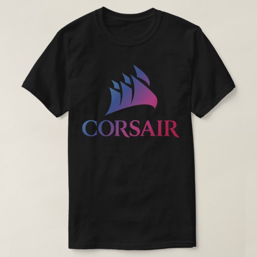 Klassischer T - Shirt des Corsair RGB-Logos (Design vorne)