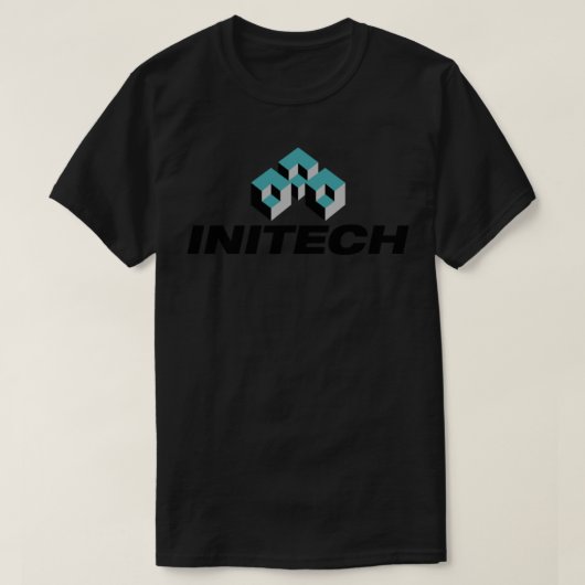 Klassischer T - Shirt des Initech-Logos (Design vorne)